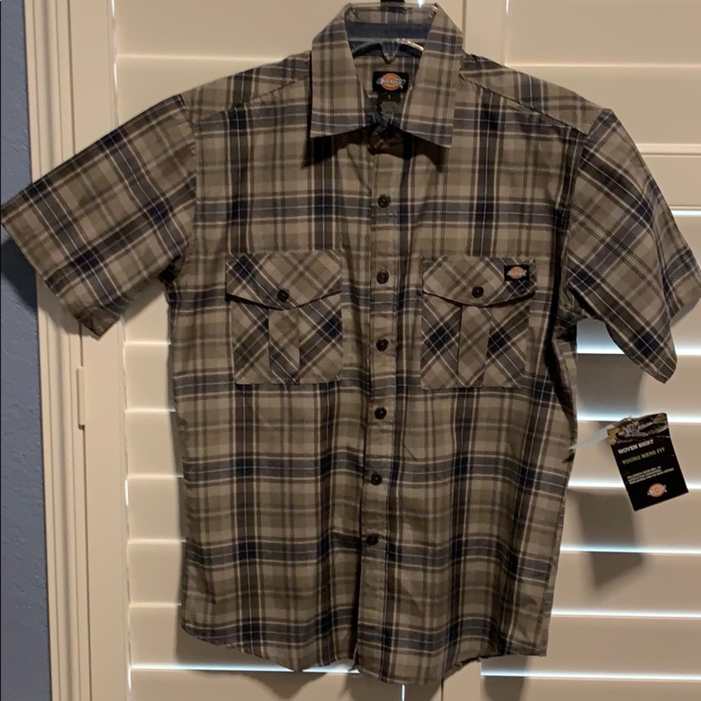 Dickies Woven Button-Down Shirt
